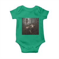 Christian Biblical Parable Of Lost Sheep Scene Baby Onesie Funny Photo