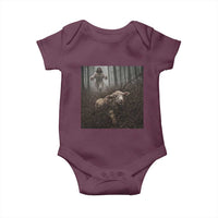 Christian Biblical Parable Of Lost Sheep Scene Baby Onesie Funny Photo