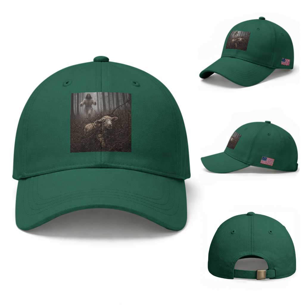 Christian Biblical Parable Of Lost Sheep Scene Baseball Cap Funny Photo