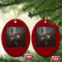 Christian Biblical Parable Of Lost Sheep Scene Ceramic Ornament Funny Photo