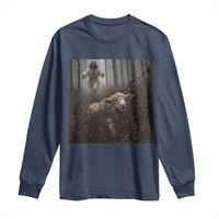 Christian Biblical Parable Of Lost Sheep Scene Long Sleeve Shirt Funny Photo