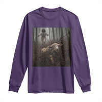 Christian Biblical Parable Of Lost Sheep Scene Long Sleeve Shirt Funny Photo