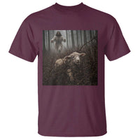 Christian Biblical Parable Of Lost Sheep Scene T Shirt Funny Photo