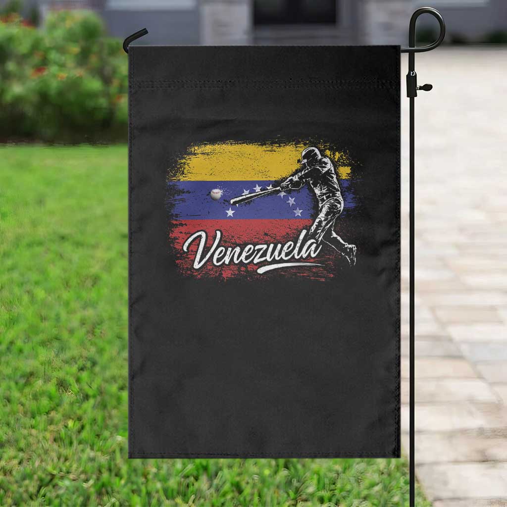 Venezuela Baseball Batter Venezuelan Sport Fan Garden Flag