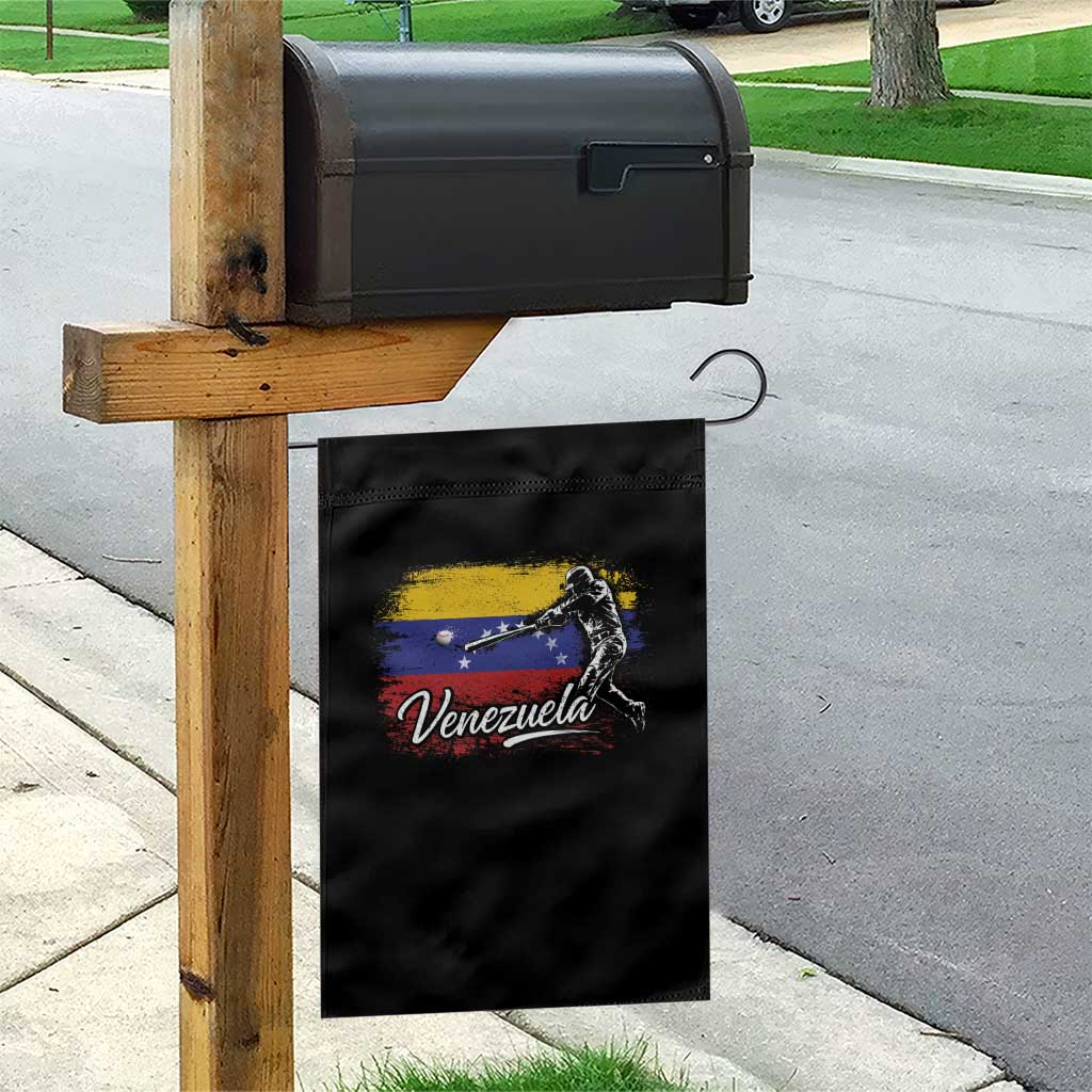 Venezuela Baseball Batter Venezuelan Sport Fan Garden Flag