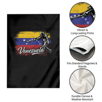 Venezuela Baseball Batter Venezuelan Sport Fan Garden Flag