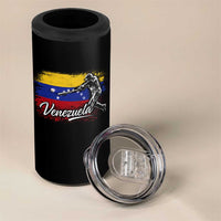 Venezuela Baseball Batter Venezuelan Sport Fan 4 in 1 Can Cooler Tumbler