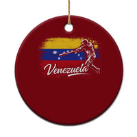 Venezuela Baseball Batter Venezuelan Sport Fan Ceramic Ornament