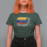 Venezuela Baseball Batter Venezuelan Sport Fan T Shirt For Women