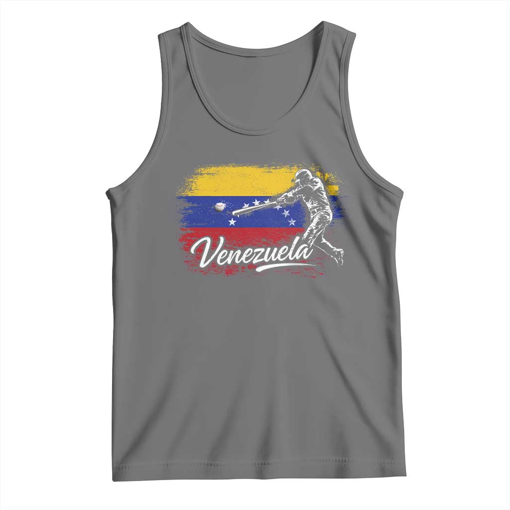 Venezuela Baseball Batter Venezuelan Sport Fan Tank Top