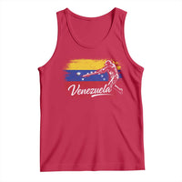 Venezuela Baseball Batter Venezuelan Sport Fan Tank Top
