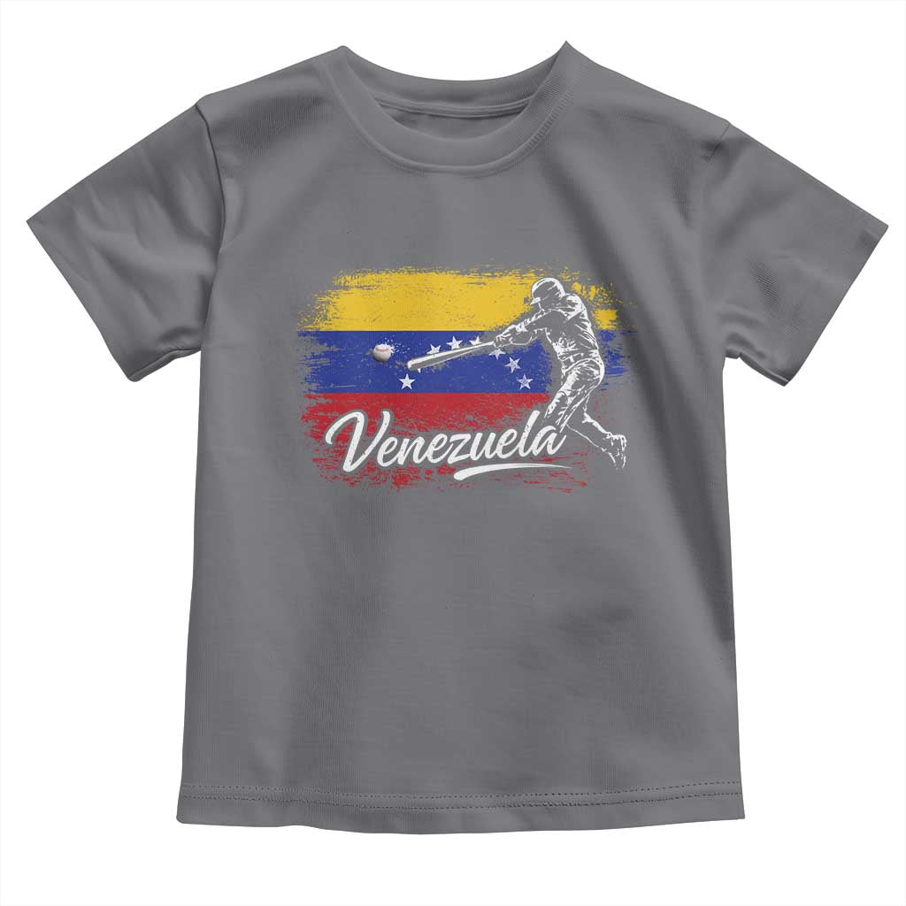 Venezuela Baseball Batter Venezuelan Sport Fan Toddler T Shirt