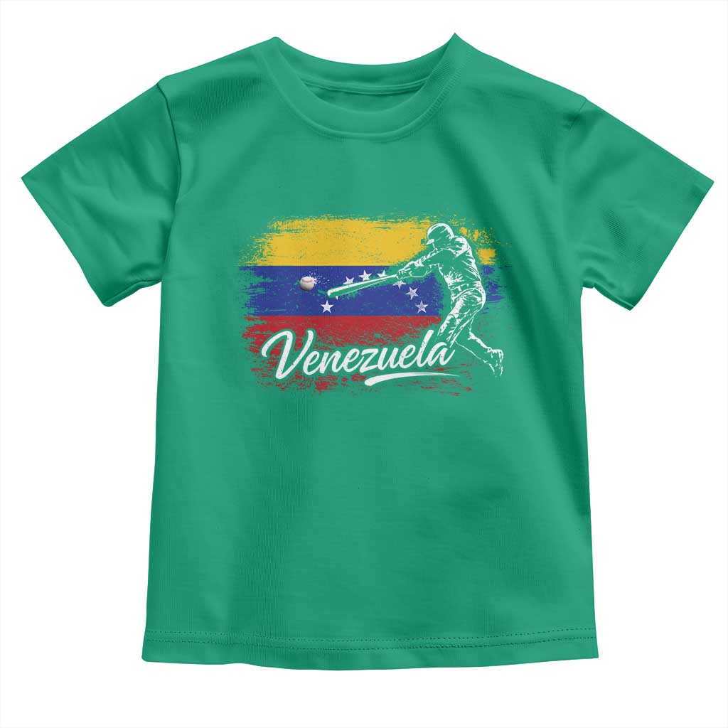 Venezuela Baseball Batter Venezuelan Sport Fan Toddler T Shirt