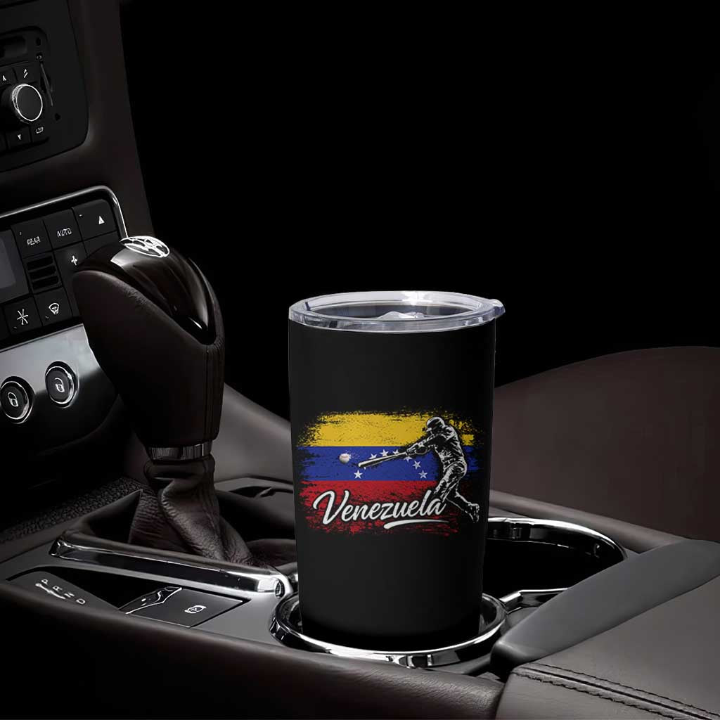 Venezuela Baseball Batter Venezuelan Sport Fan Tumbler Cup