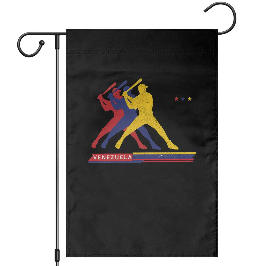 Baseball Venezuela Sport Fan Venezuelan Flag Batter Player Garden Flag