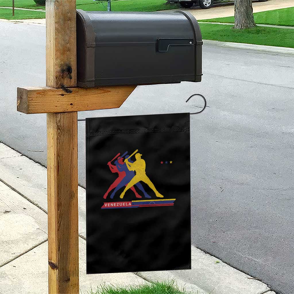 Baseball Venezuela Sport Fan Venezuelan Flag Batter Player Garden Flag