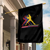 Baseball Venezuela Sport Fan Venezuelan Flag Batter Player Garden Flag