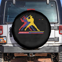 Baseball Venezuela Sport Fan Venezuelan Flag Batter Player Spare Tire Cover