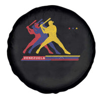 Baseball Venezuela Sport Fan Venezuelan Flag Batter Player Spare Tire Cover