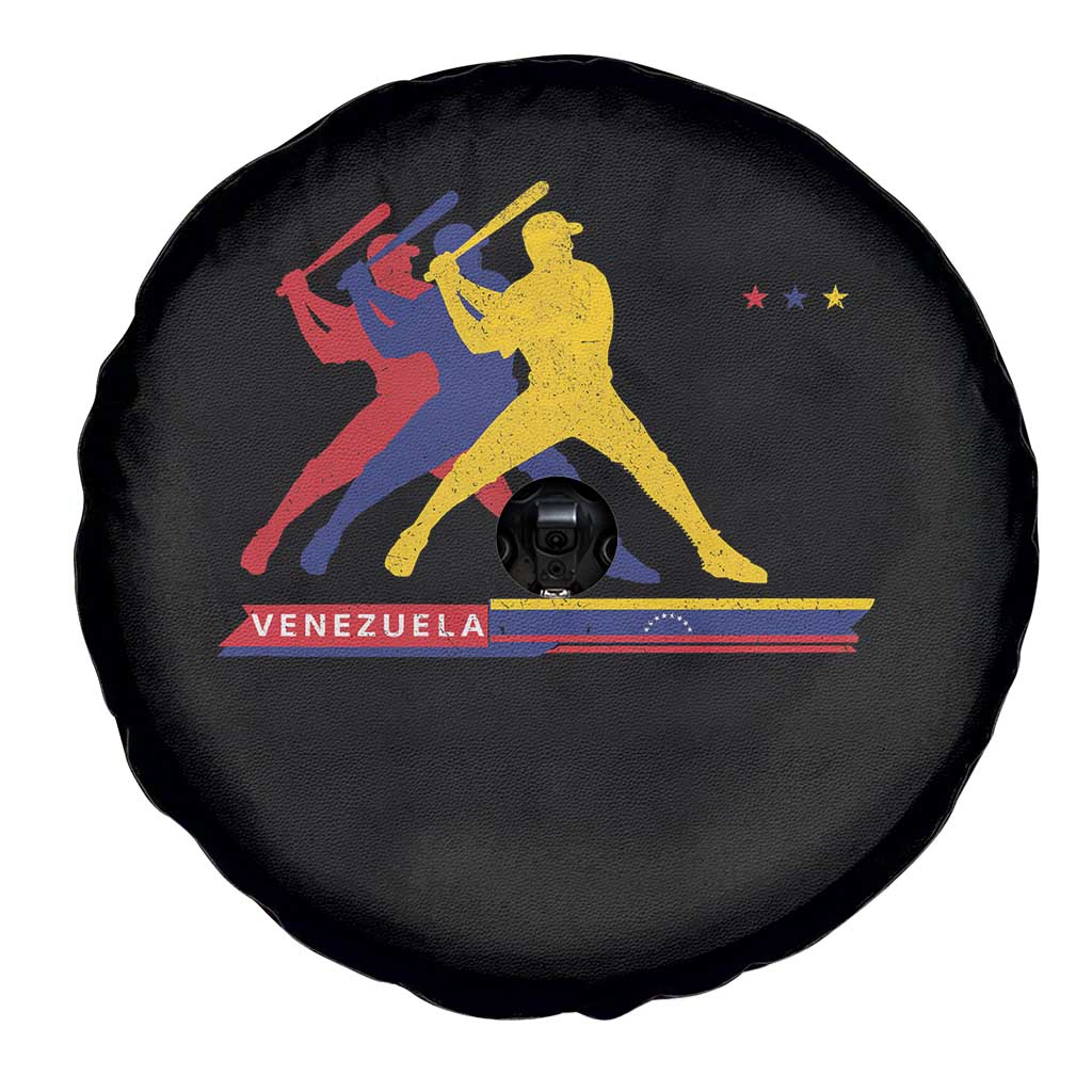 Baseball Venezuela Sport Fan Venezuelan Flag Batter Player Spare Tire Cover