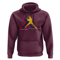 Baseball Venezuela Sport Fan Venezuelan Flag Batter Player Hoodie