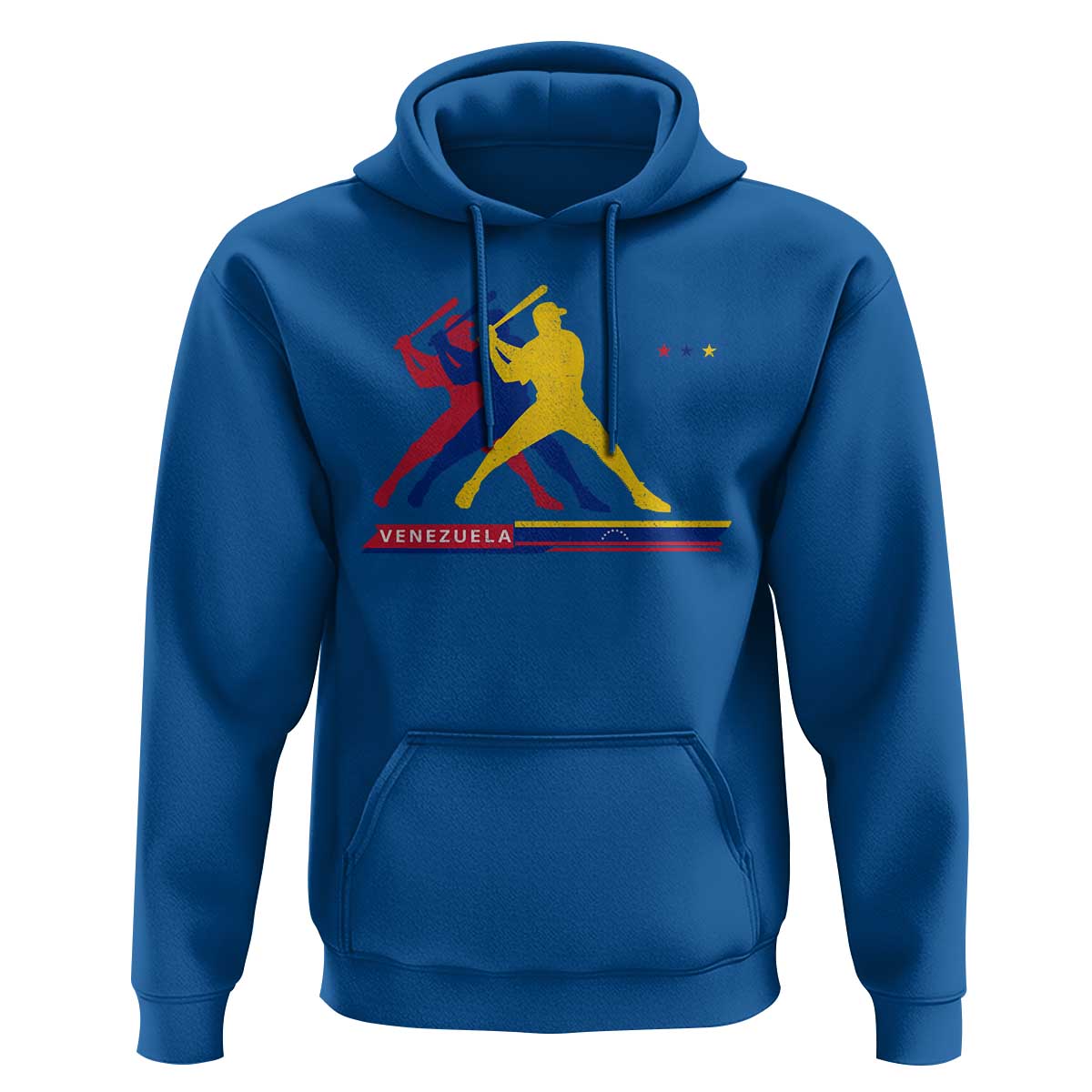 Baseball Venezuela Sport Fan Venezuelan Flag Batter Player Hoodie