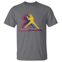 Baseball Venezuela Sport Fan Venezuelan Flag Batter Player T Shirt