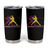 Baseball Venezuela Sport Fan Venezuelan Flag Batter Player Tumbler Cup