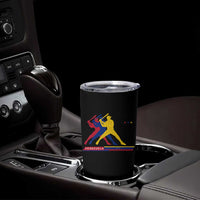 Baseball Venezuela Sport Fan Venezuelan Flag Batter Player Tumbler Cup