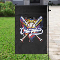 Venezuela Champions 2026 Garden Flag Baseball Lover Home Plate Drip