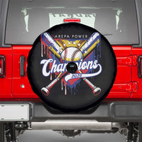Venezuela Champions 2026 Spare Tire Cover Baseball Lover Home Plate Drip
