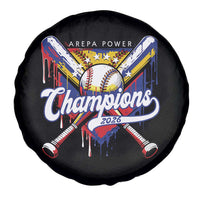 Venezuela Champions 2026 Spare Tire Cover Baseball Lover Home Plate Drip