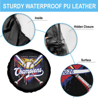 Venezuela Champions 2026 Spare Tire Cover Baseball Lover Home Plate Drip