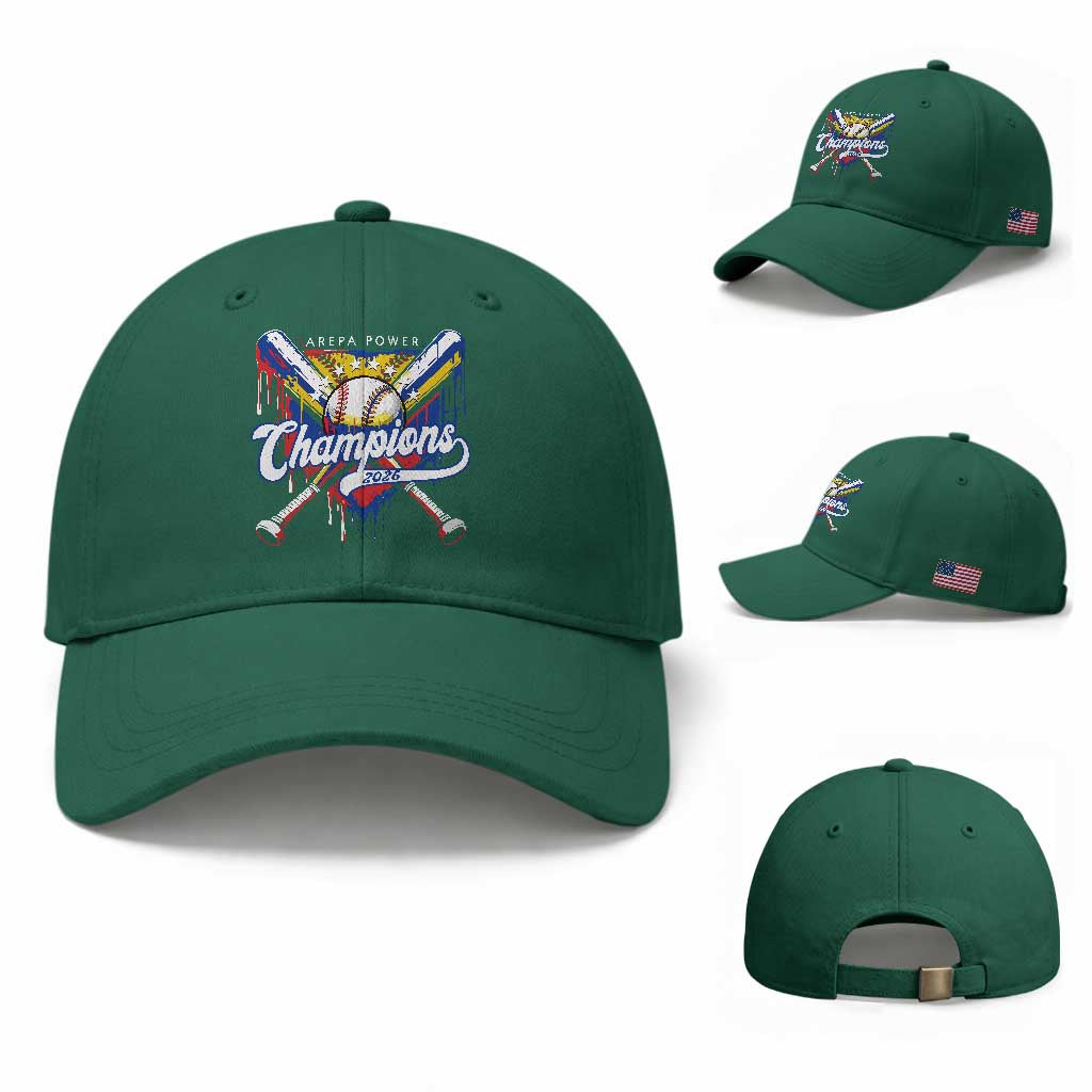 Venezuela Champions 2026 Baseball Cap Baseball Lover Home Plate Drip