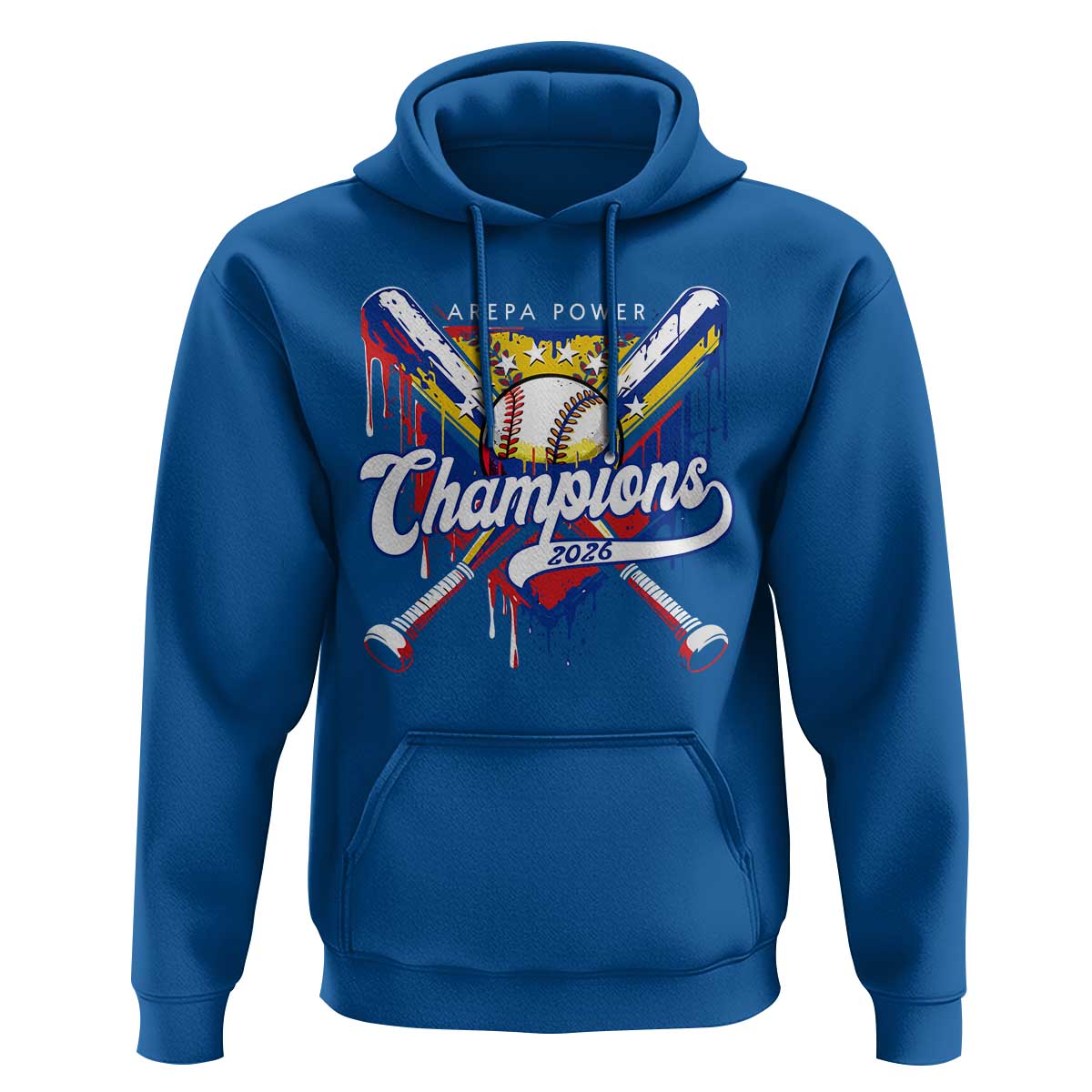Venezuela Champions 2026 Hoodie Baseball Lover Home Plate Drip