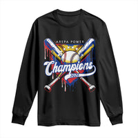 Venezuela Champions 2026 Long Sleeve Shirt Baseball Lover Home Plate Drip