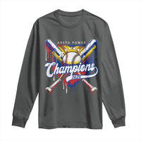 Venezuela Champions 2026 Long Sleeve Shirt Baseball Lover Home Plate Drip