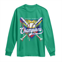 Venezuela Champions 2026 Long Sleeve Shirt Baseball Lover Home Plate Drip
