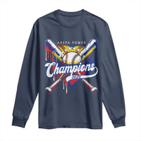 Venezuela Champions 2026 Long Sleeve Shirt Baseball Lover Home Plate Drip