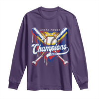 Venezuela Champions 2026 Long Sleeve Shirt Baseball Lover Home Plate Drip