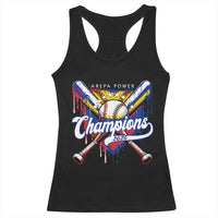 Venezuela Champions 2026 Racerback Tank Top Baseball Lover Home Plate Drip