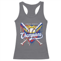 Venezuela Champions 2026 Racerback Tank Top Baseball Lover Home Plate Drip