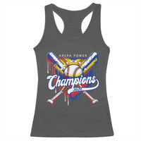 Venezuela Champions 2026 Racerback Tank Top Baseball Lover Home Plate Drip