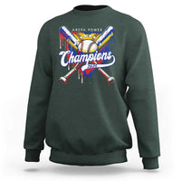 Venezuela Champions 2026 Sweatshirt Baseball Lover Home Plate Drip