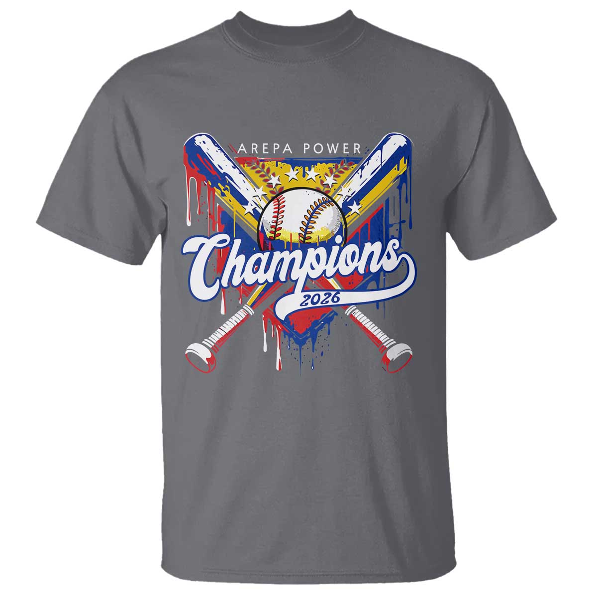 Venezuela Champions 2026 T Shirt Baseball Lover Home Plate Drip