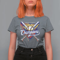 Venezuela Champions 2026 T Shirt For Women Baseball Lover Home Plate Drip