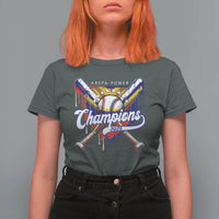 Venezuela Champions 2026 T Shirt For Women Baseball Lover Home Plate Drip