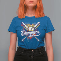 Venezuela Champions 2026 T Shirt For Women Baseball Lover Home Plate Drip