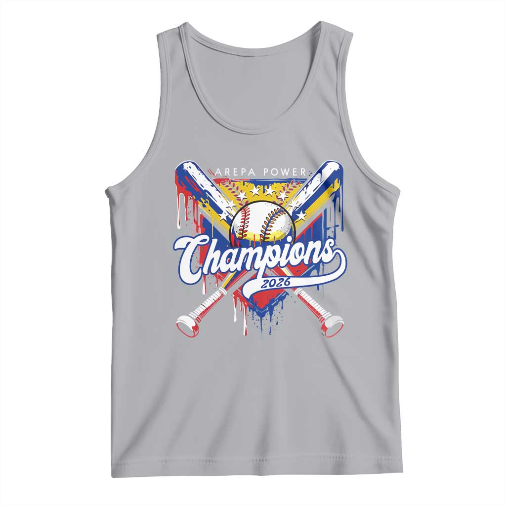 Venezuela Champions 2026 Tank Top Baseball Lover Home Plate Drip