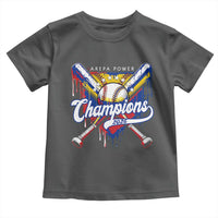 Venezuela Champions 2026 Toddler T Shirt Baseball Lover Home Plate Drip
